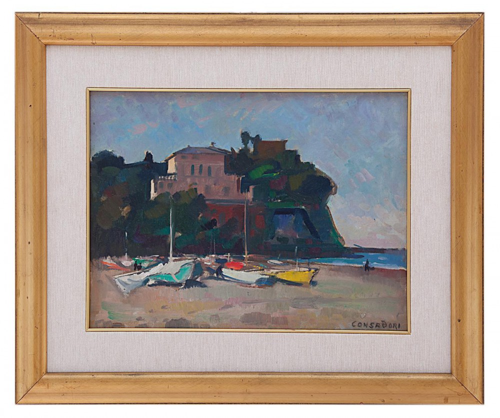 silvio consadori: Baia del Silenzio, Sestri Levante